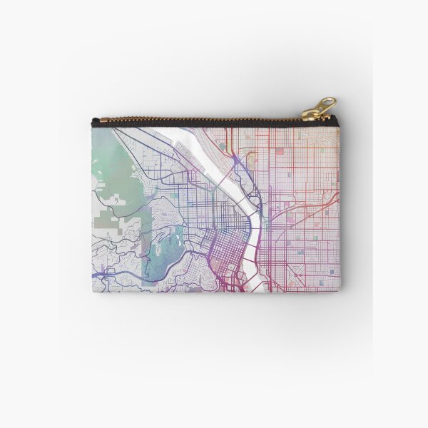Item preview, Portland City Map, USA City Oregon designed and sold by TheRedFinch.