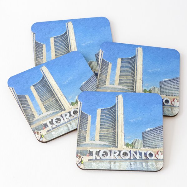 Item preview, Toronto Newer City Hall Busy Public Square designed and sold by Paul Comtois.