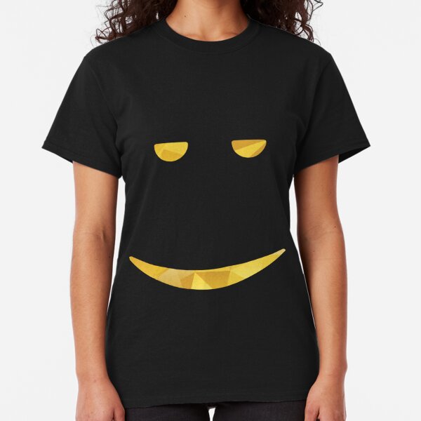 Roblox Faces T Shirts Redbubble - cute wink face t shirt roblox