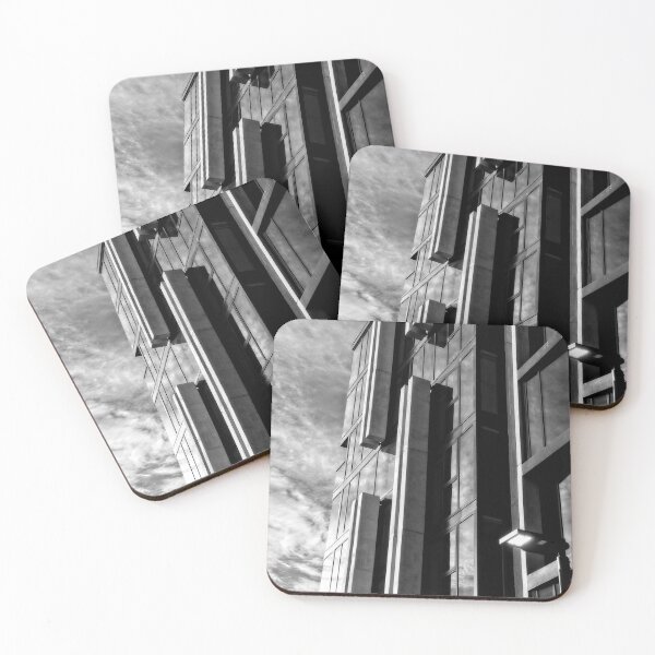 Item preview, Canberra Architectural Abstracts in Black and White (5) designed and sold by Wolf Sverak Photography.