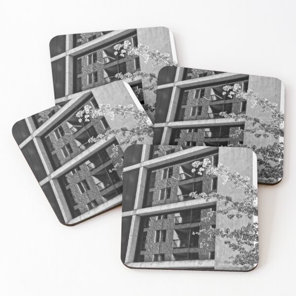 Item preview, Canberra Architectural Abstracts in Black and White (6) designed and sold by Wolf Sverak Photography.