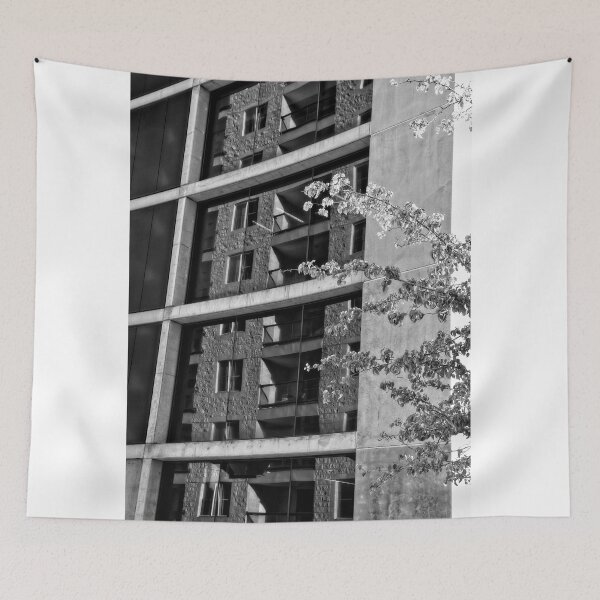 Item preview, Canberra Architectural Abstracts in Black and White (6) designed and sold by Wolf Sverak Photography.