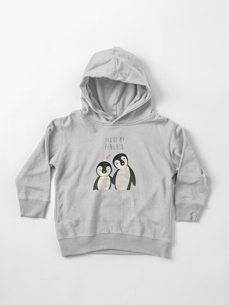 Sudadera con capucha para bebé «Eres mi pingüino | Cuando están enamorados» mydoodlesateme | Redbubble