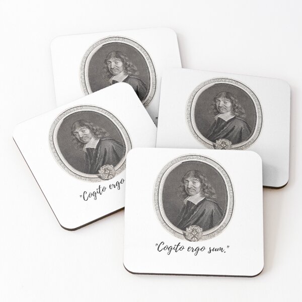 Item preview, Rene Descartes - "Cogito Ergo Sum" designed and sold by CorneliusTul.