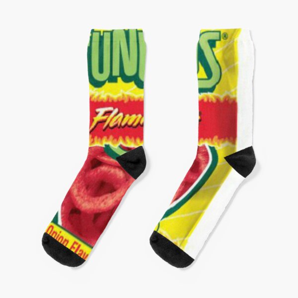 FUNYUNS Flaming Hot Socks