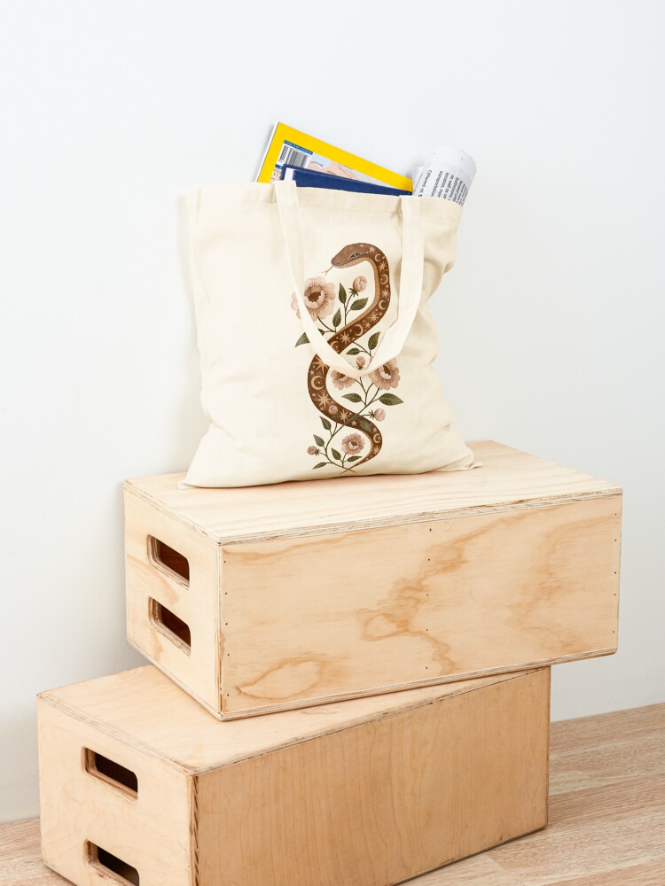 Alternate view of Serpent spells Tote Bag