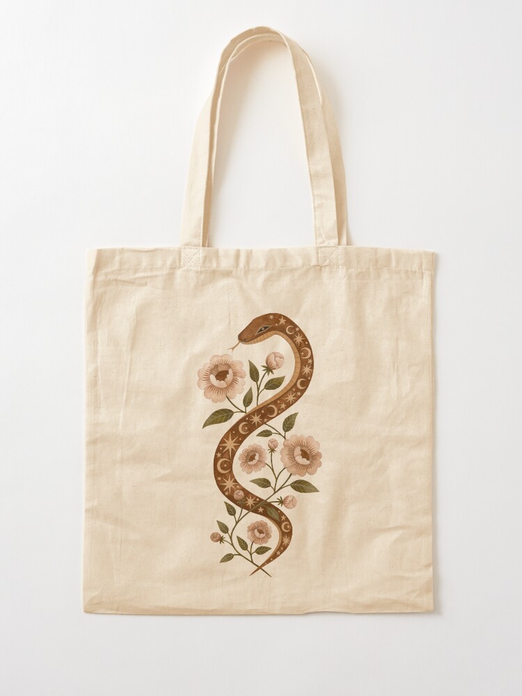 Alternate view of Serpent spells Tote Bag