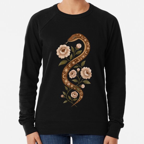 Serpent spells Lightweight Sweatshirt