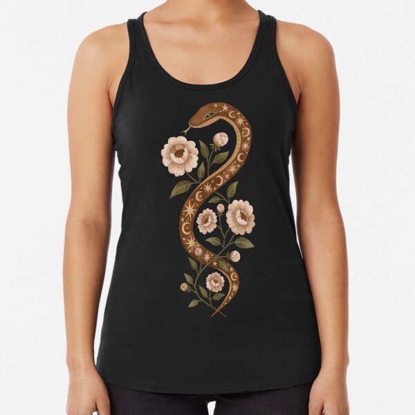 Serpent spells Racerback Tank Top