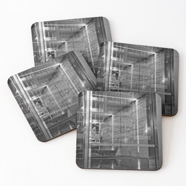 Item preview, Canberra Architectural Abstracts in Black and White (15) designed and sold by Wolf Sverak Photography.