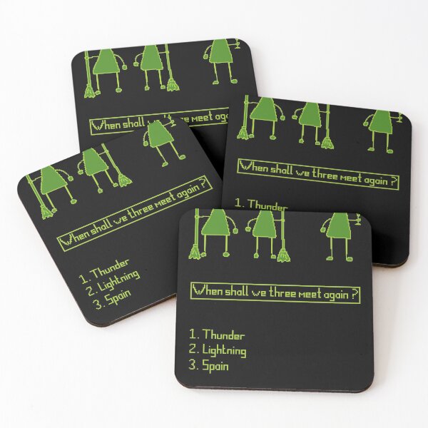 Item preview, 2 - Bit Shakespeare “When shall we three meet again?” designed and sold by gcooper80.