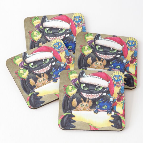 Item preview, Toothless Happy Snoggletog HTTYD Merry Christmas  designed and sold by aventi24.