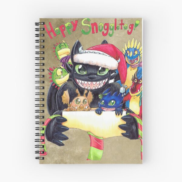 Item preview, Toothless Happy Snoggletog HTTYD Merry Christmas  designed and sold by aventi24.