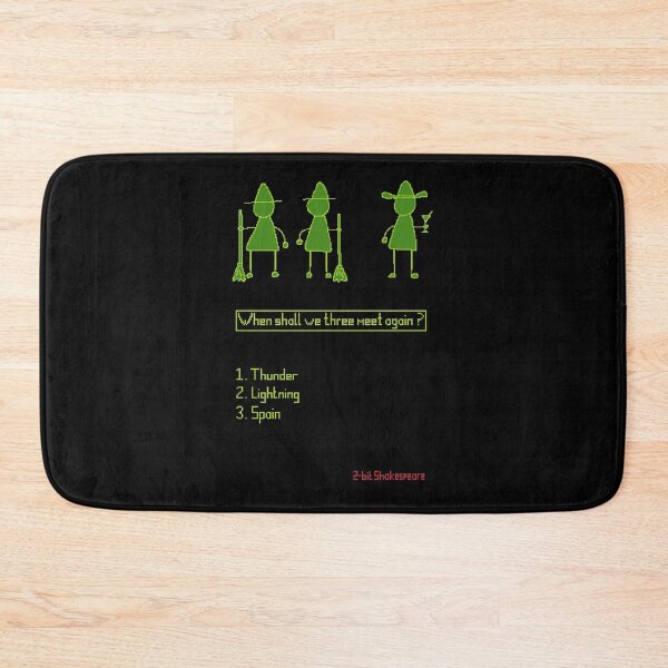 Item preview, 2 - Bit Shakespeare “When shall we three meet again?” designed and sold by gcooper80.