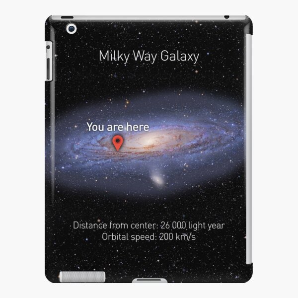 Du Bist Hier Universum Sonnensystem Weltraum Galaxie Ipad Hulle Skin Von Essetino Redbubble