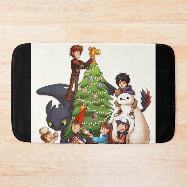 Item preview, Merry Christmas How To Train Your Dragon Mash up designed and sold by aventi24.