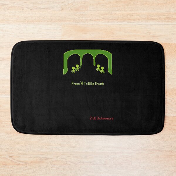 Item preview, 2-Bit shakespeare: Press 'A' to bite thumb designed and sold by gcooper80.