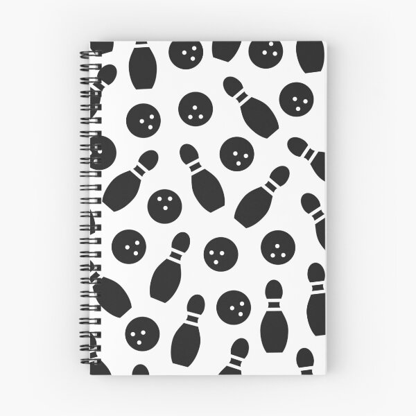 Item preview, Bowling seamless black pattern. Simple vector background. designed and sold by illucesco.