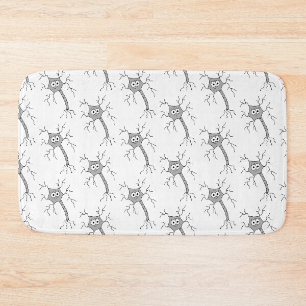 Item preview, Cute Neuron - on white designed and sold by Adrienne Body.