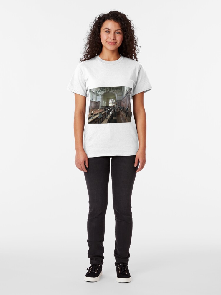Alternate view of Guild Chapel Interior, Stratford Upon Avon, England. Classic T-Shirt