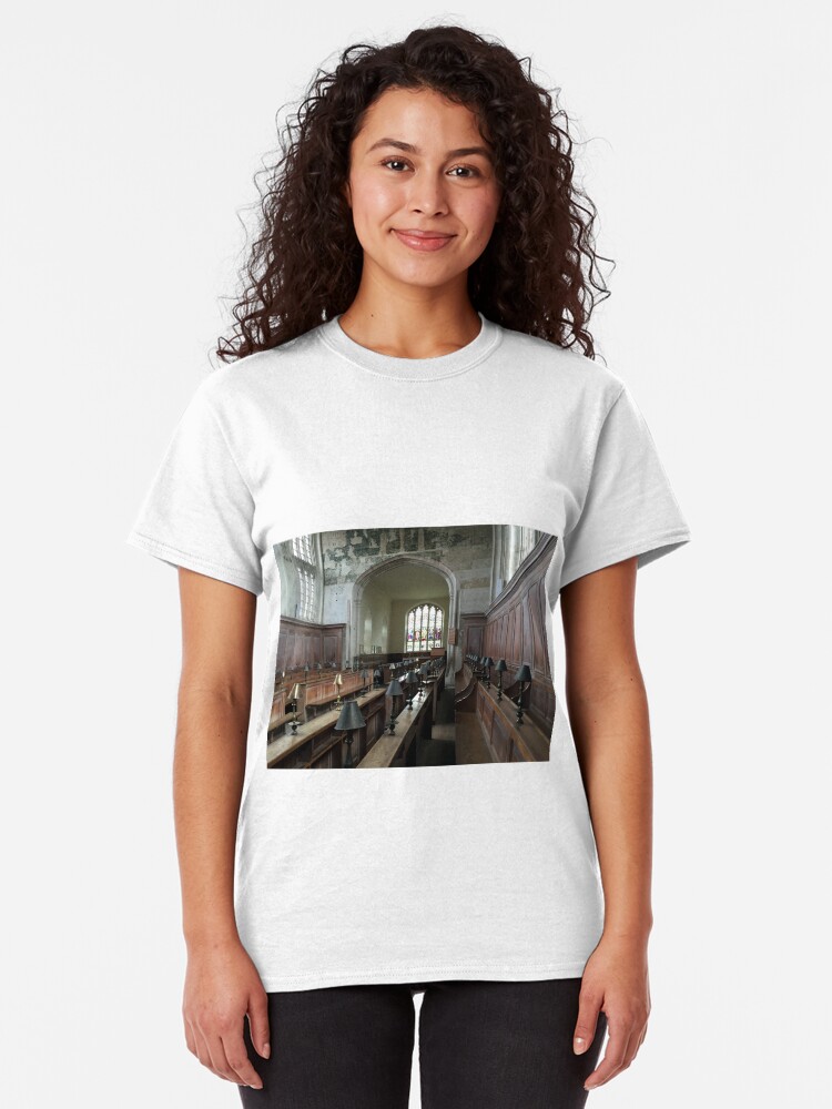 Alternate view of Guild Chapel Interior, Stratford Upon Avon, England. Classic T-Shirt