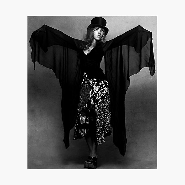 Beauty Woman Stevie Nicks  Photographic Print