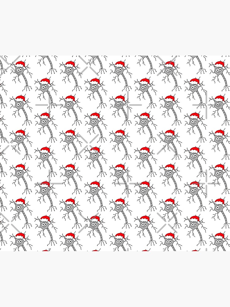 Christmas Neuron - on white by AdrienneBody