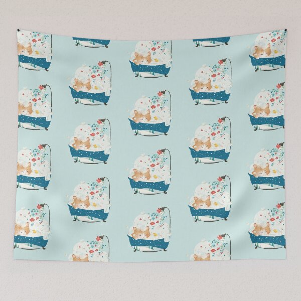 Item preview, Meowy Christmas, a Kitty Cat Bubble Bath designed and sold by twigsandpaper.