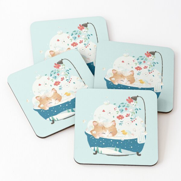 Item preview, Meowy Christmas, a Kitty Cat Bubble Bath designed and sold by twigsandpaper.