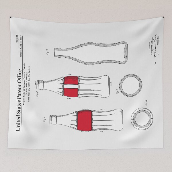 Item preview, Soda Bottle Patent designed and sold by FinlayMcNevin.