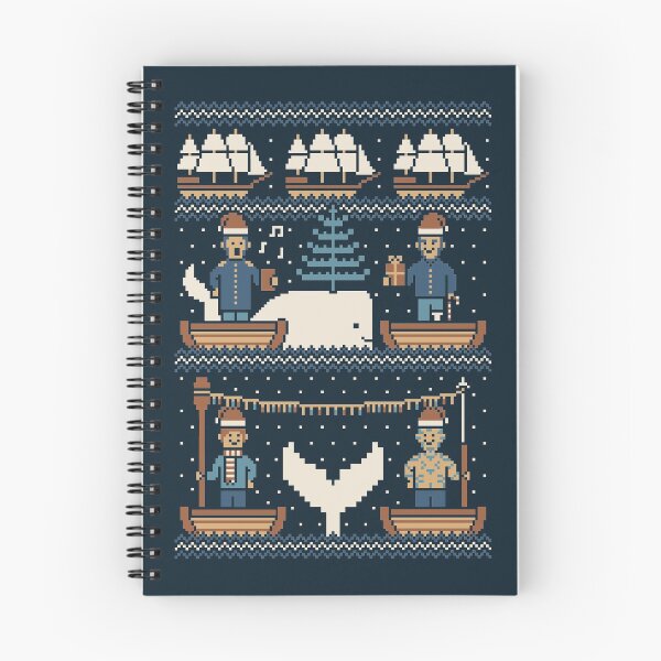 Item preview, White Whale Christmas designed and sold by HandsOffMyDinosaur.