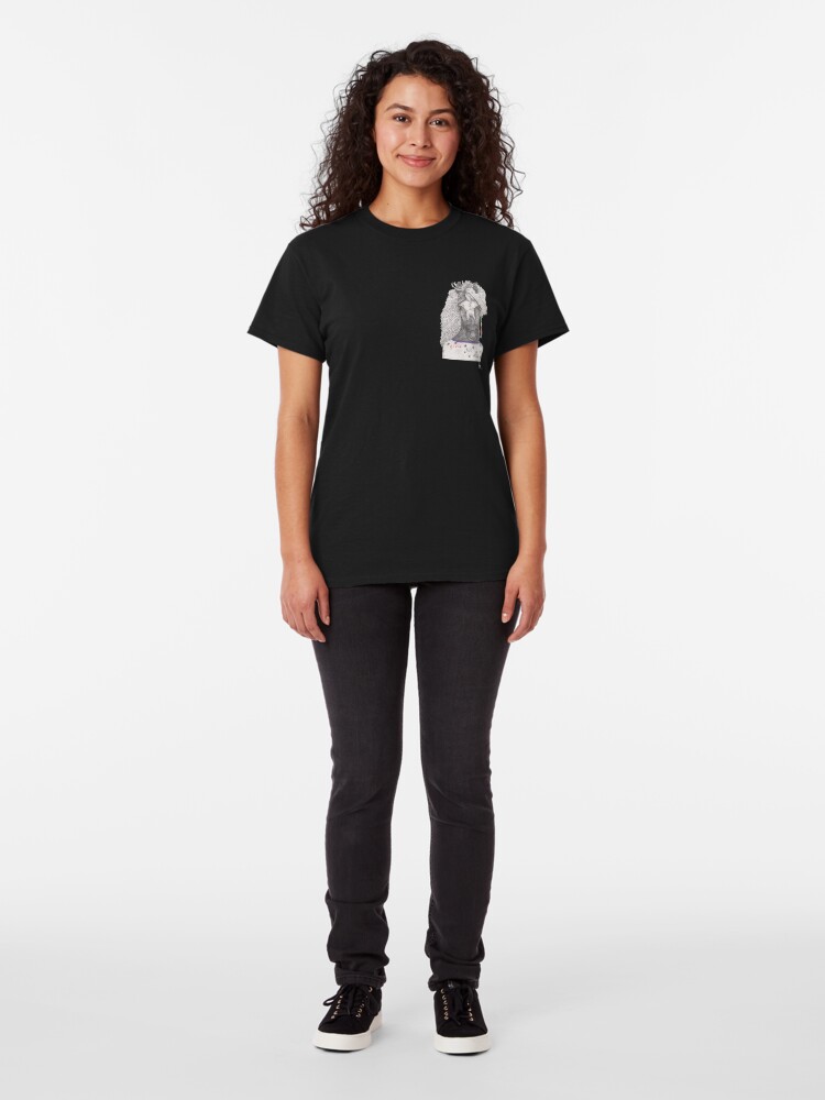 Vista alternativa de Camiseta clásica Caballo