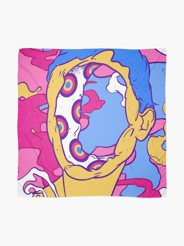 Alternate view of Hollow man Scarf