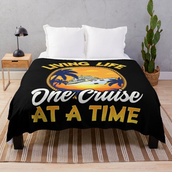 Item preview, Cute & Funny Living Life One Cruise At A Time designed and sold by perfectpresents.