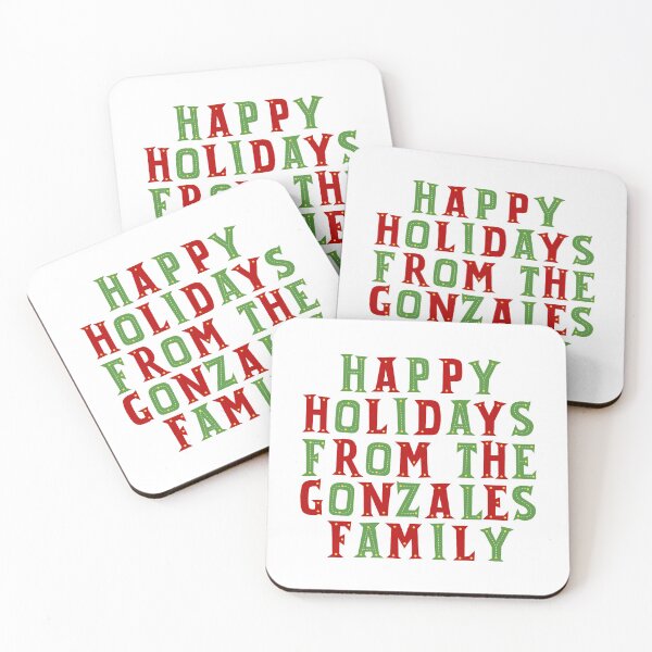 Item preview, Happy holidays from the Gonzales family designed and sold by Urosek.
