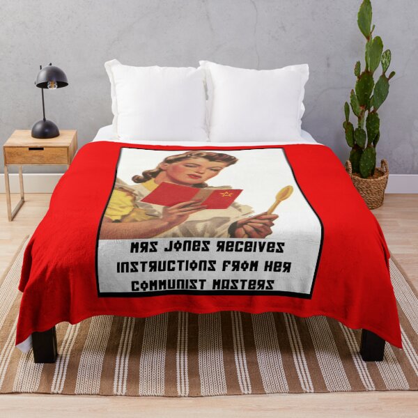 Item preview, Mrs Jones Receives Instructions From Her Communist Masters designed and sold by artpirate.