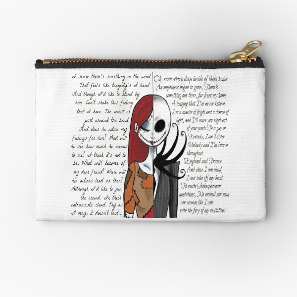 Nightmare Before Christmas Zipper Pouch