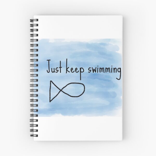 Item preview, Just keep swimming  designed and sold by JasmineDickson.