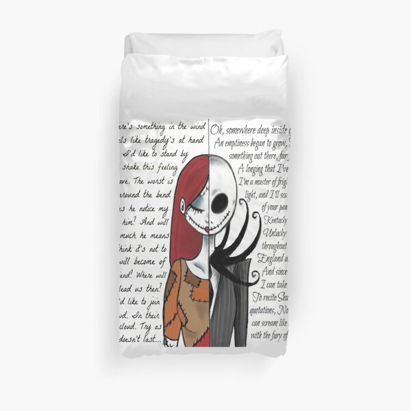 Nightmare Before Christmas Duvet Cover