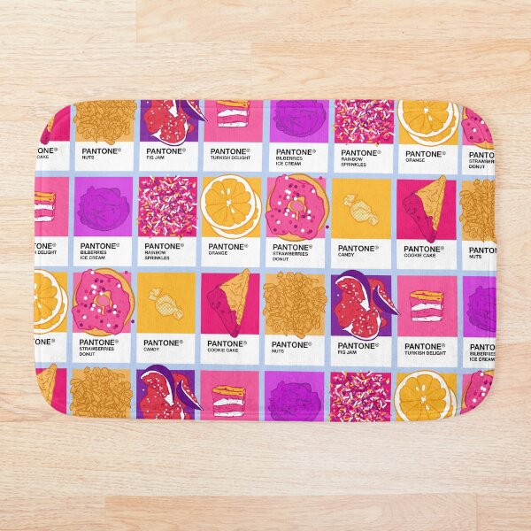 Pantone cafe Bath Mat