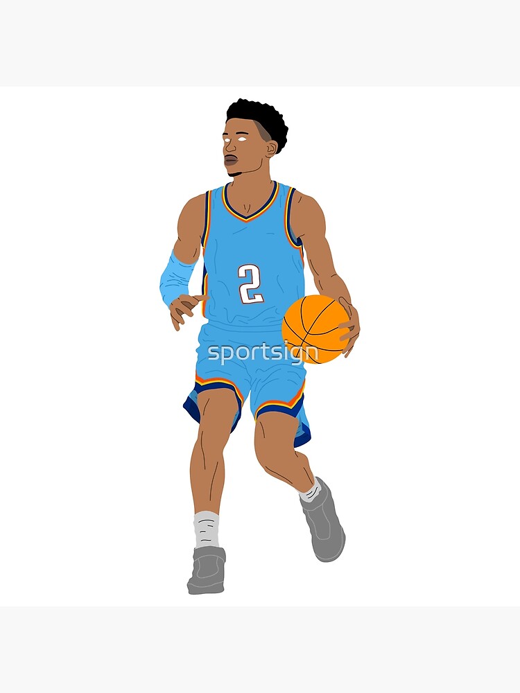 Shai Gilgeous Alexander OKC Basketball Design Essential T-Shirt for Sale  by sportsign