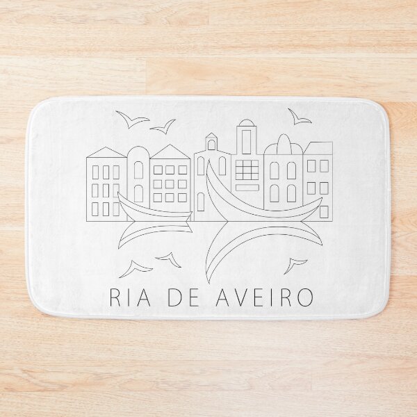 Item preview, Ria de Aveiro in Line Art style designed and sold by firmine417.