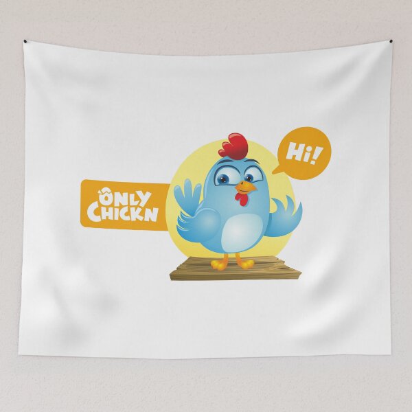 Item preview, Chicken Hi! Only Chickn designed and sold by psthome.