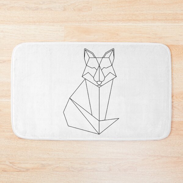 Item preview, Geometric fox designed and sold by BigThoughts.