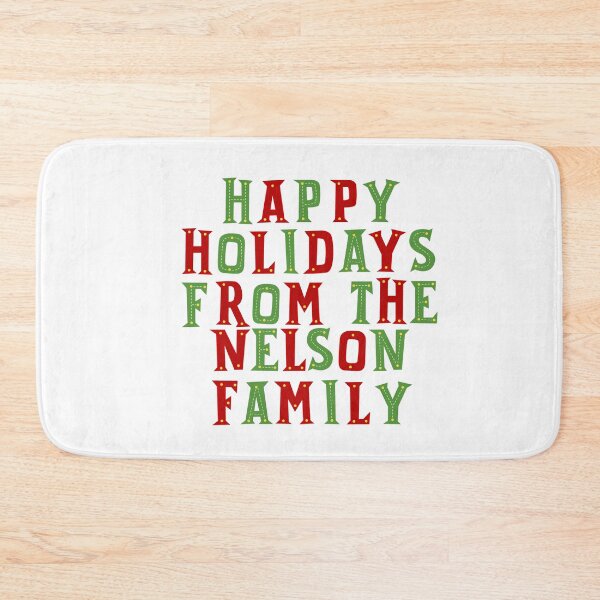 Item preview, Happy holidays from the Nelson family designed and sold by Urosek.