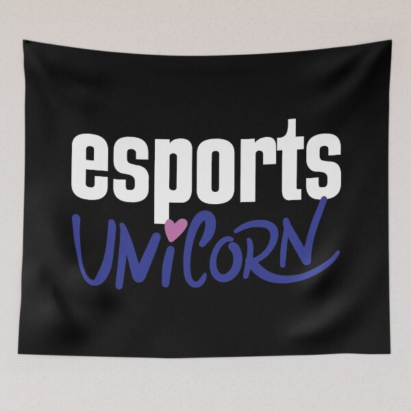 Item preview, Esports Unicorn Life E-Sports E Sports Electronic Sports designed and sold by WordsGamersUse.