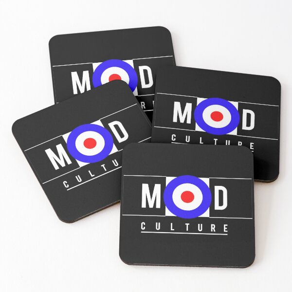 Mod Culture Coasters for Sale Redbubble