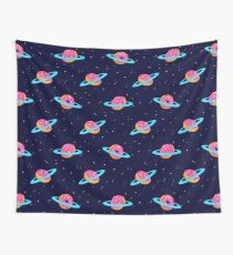 Sugar rings of Saturn Wall Tapestry