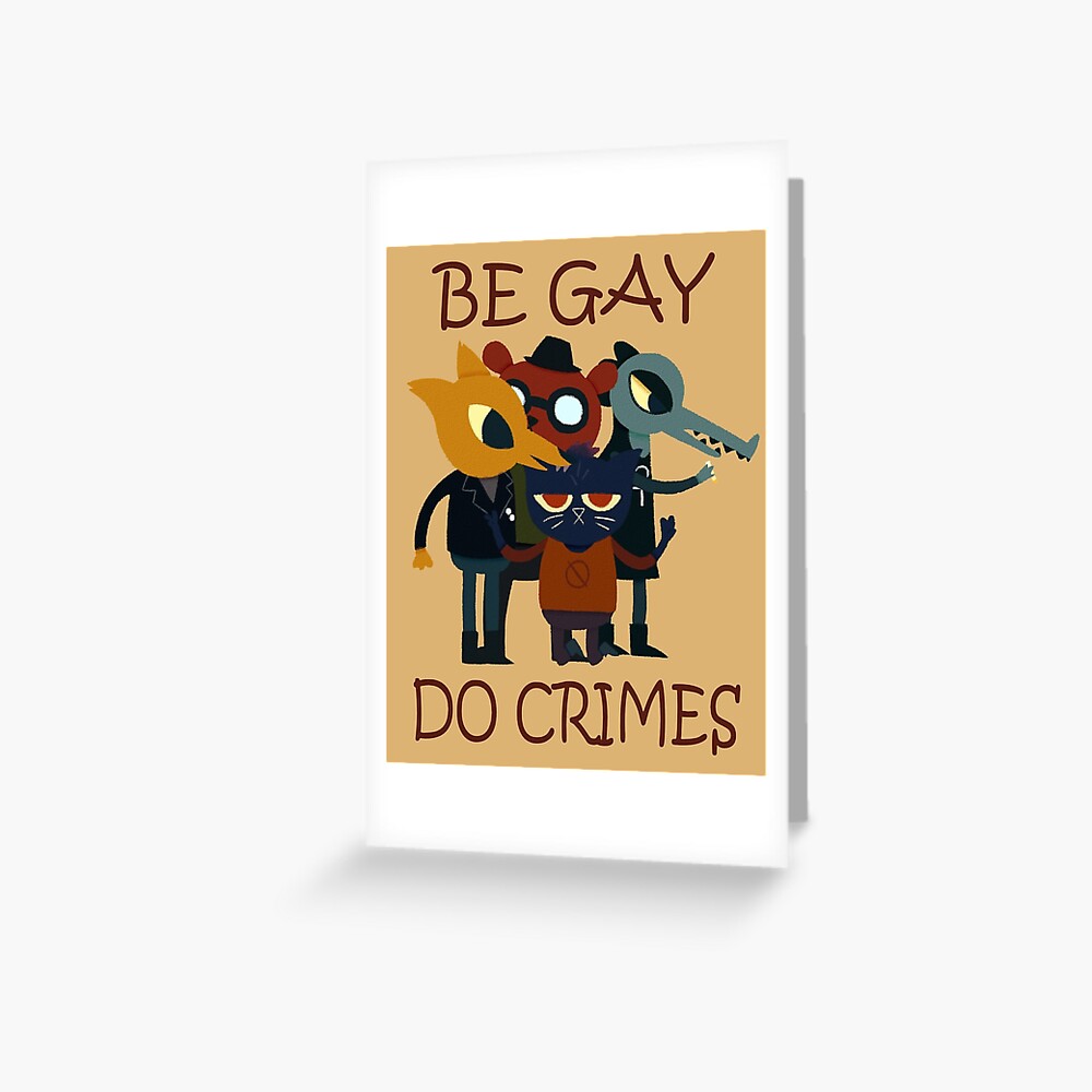 night in thhe woods be gay do crimes nitw