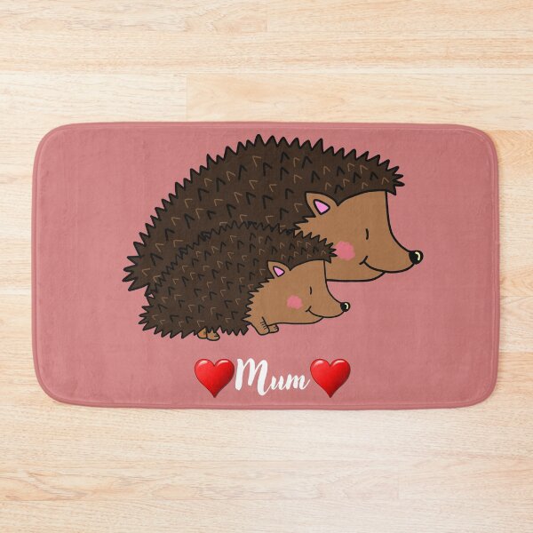 Item preview, Mum and baby hedgehog with love to mum designed and sold by Leeloks.